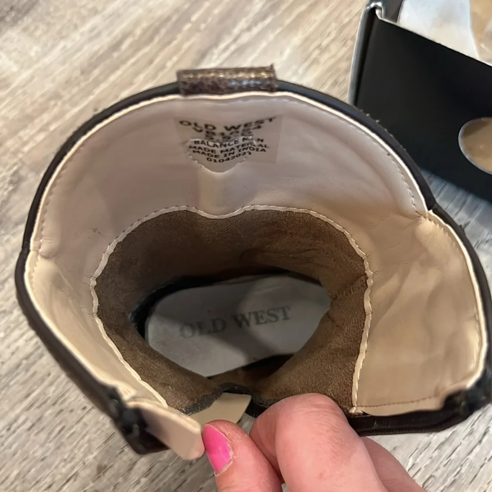 Old West Toddler Cowgirl Boots - Picture 4 of 11